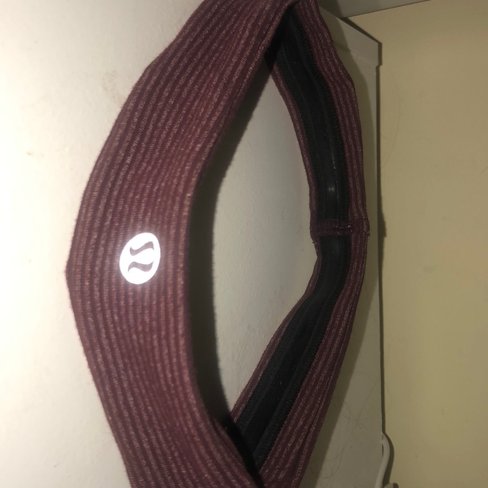 Maroon LuLu Lemon Headband